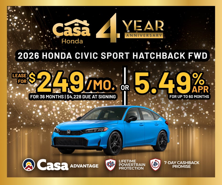 2026 Honda Civic Sport Hatchback FWD