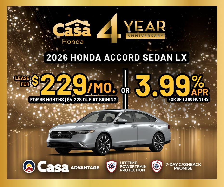 2026 Honda ACCORD LX SEDAN